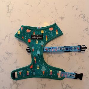Lucy & Co. Ice Cream Dream Reversible Harness - New